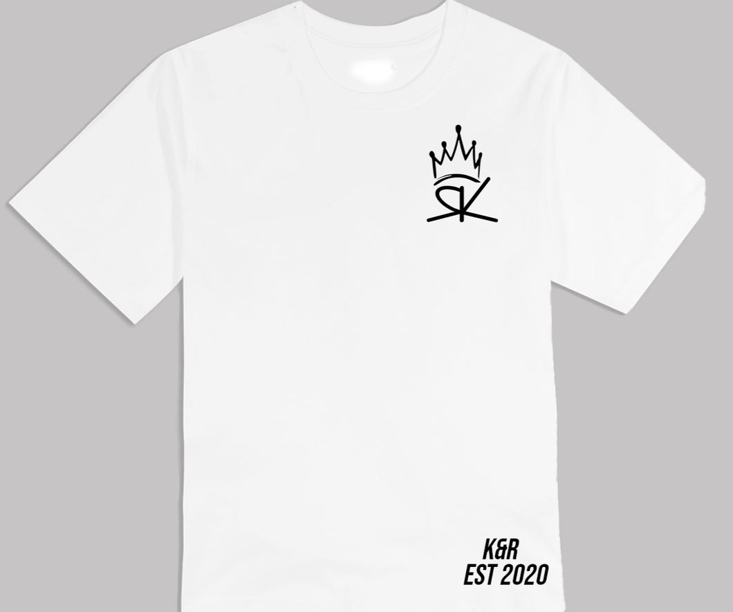 K&R CLASSIC BLANC T-SHIRT