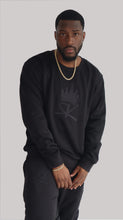Load image into Gallery viewer, K&amp;R MIDNIGHT CREWNECK
