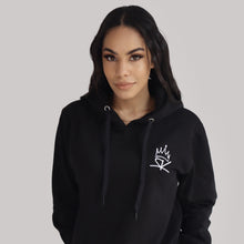 Load image into Gallery viewer, K&amp;R CLASSIC BLACK HOODIE
