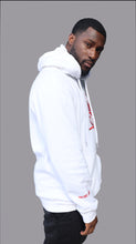 Load image into Gallery viewer, K&amp;R BLANC ROUGE HOODIE
